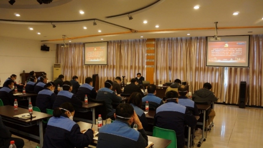 重慶水務環境集團黨委副書記、總經理曲斌到三峰環境開展黨的二十大精神宣講